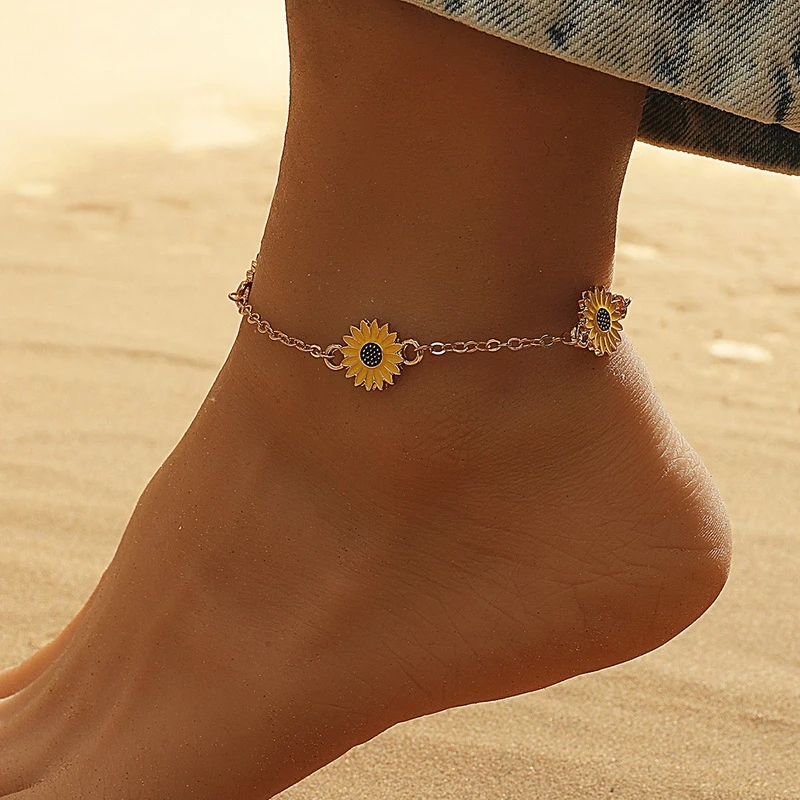 Pulsera de Tobillo Tournesol