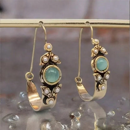 Pendientes con Colgante en Estilo Étnico Retro de Moda