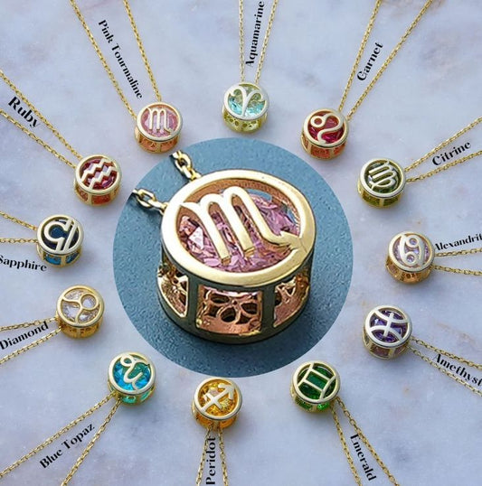Colgante Zodíaco Doble Cara