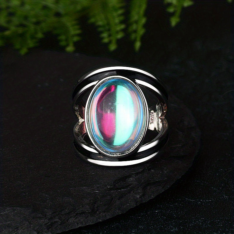 Anillo Mágico con Piedra de Luna