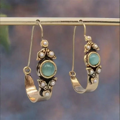 Pendientes con Colgante en Estilo Étnico Retro de Moda