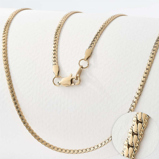 Cadena Grabada Mujer