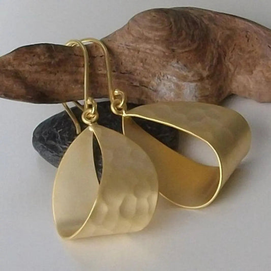 Pendientes Vintage Bañados en Oro