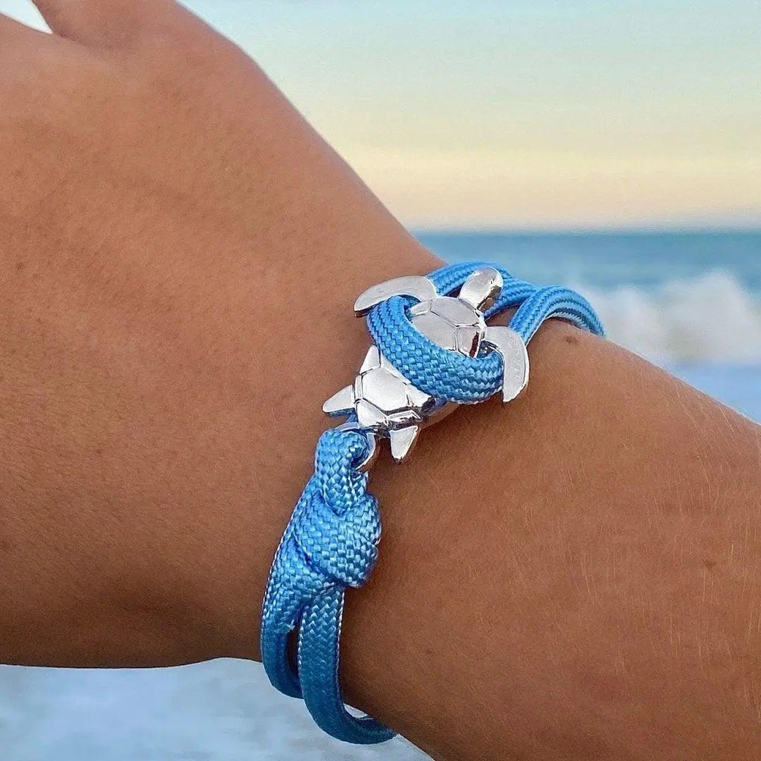 Pulsera Artesanal con Tortuga de Mar