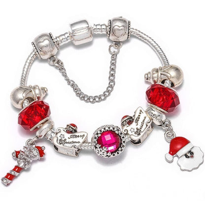 Pulsera con tema de Navidad