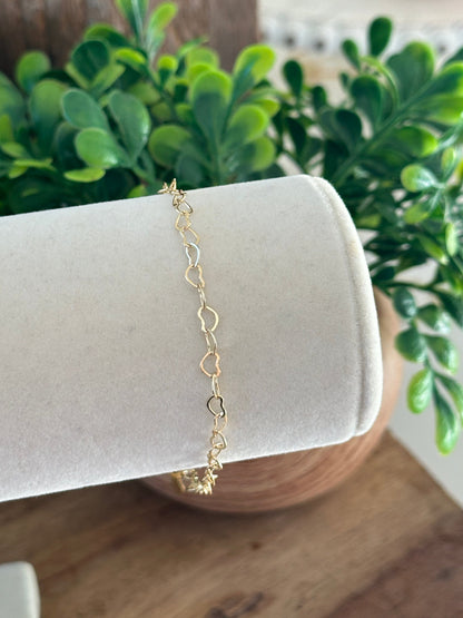 Pulsera Mea Heart Links