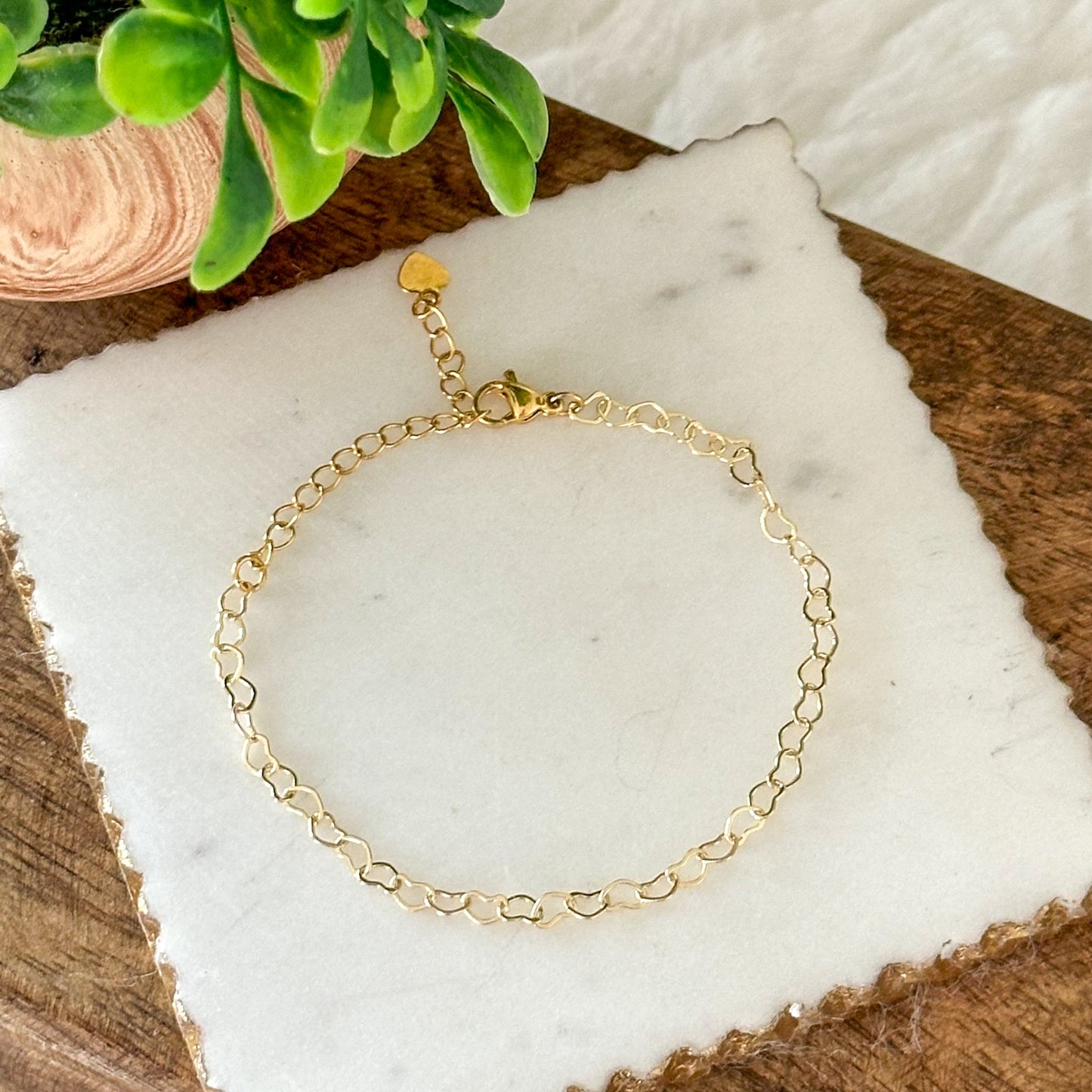 Pulsera Mea Heart Links