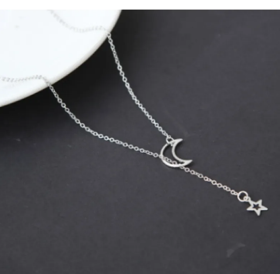 Collar Corto Estrella de la Luna