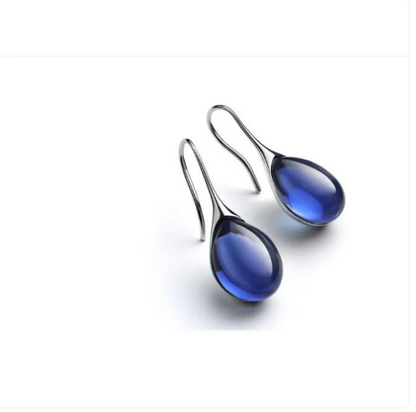 Pendientes de Ópalo Incrustado