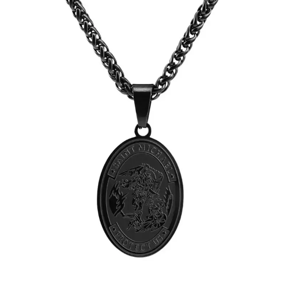 Colador Oval con Retrato de Ángel en Acero Inoxidable