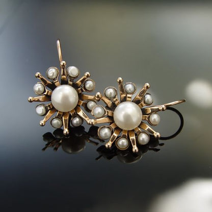 Pendientes Vintage Starlight Pearl