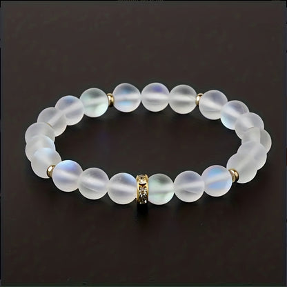 Confianza Pulsera de Perlas y Piedra de Luna