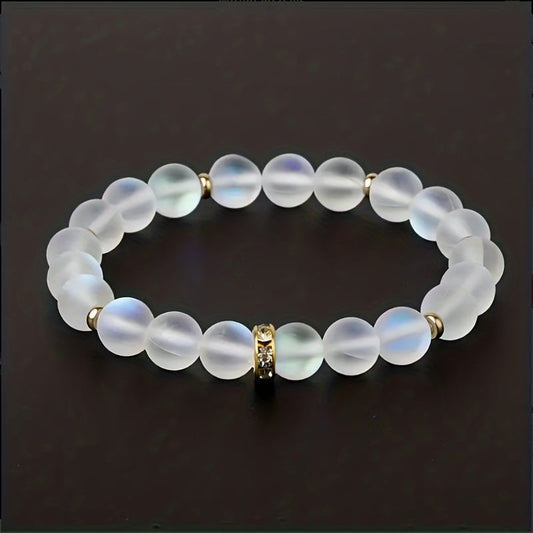 Confianza Pulsera de Perlas y Piedra de Luna
