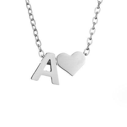 Amor Eterno & Collar de Plata con Carta