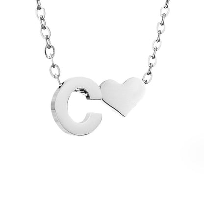 Amor Eterno & Collar de Plata con Carta