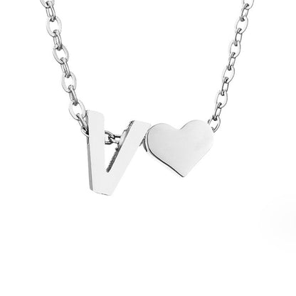 Amor Eterno & Collar de Plata con Carta