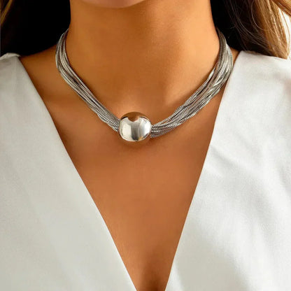 Collar elegante en oro