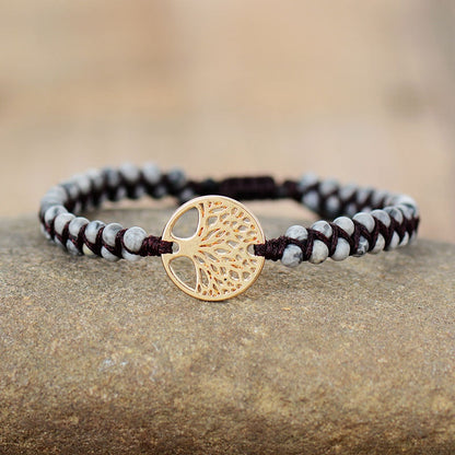 Pulsera de jaspe Árbol de la Vida