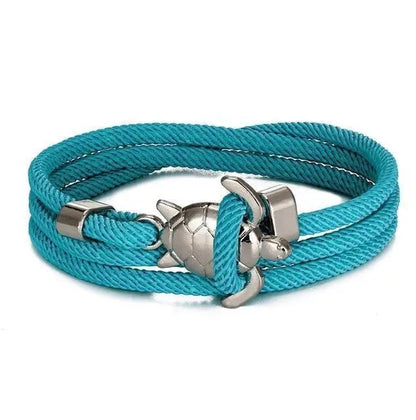 Pulsera Artesanal con Tortuga de Mar