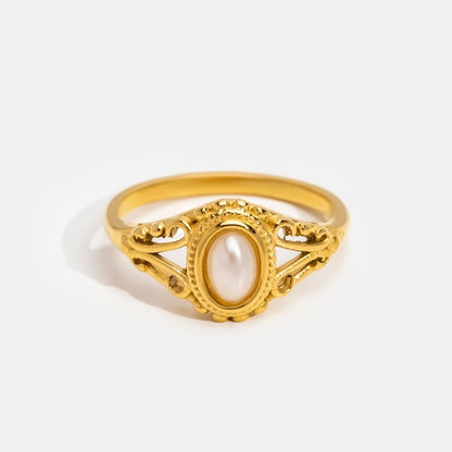 Aitana - Anillo de Perlas Vintage